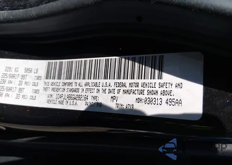 2016 Jeep Cherokee Sport z USA, uszkodzony, nr VIN 1C4PJLAB6GW282164